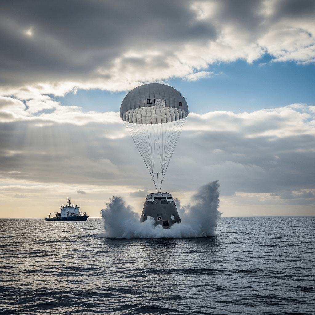 Artemis II: dove seguire lo splashdown